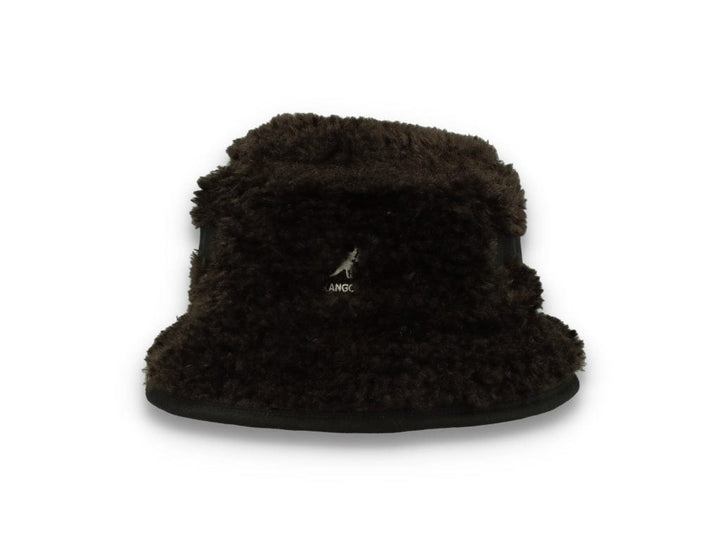 Faux Shearling Utility Bucket Black - LOKK