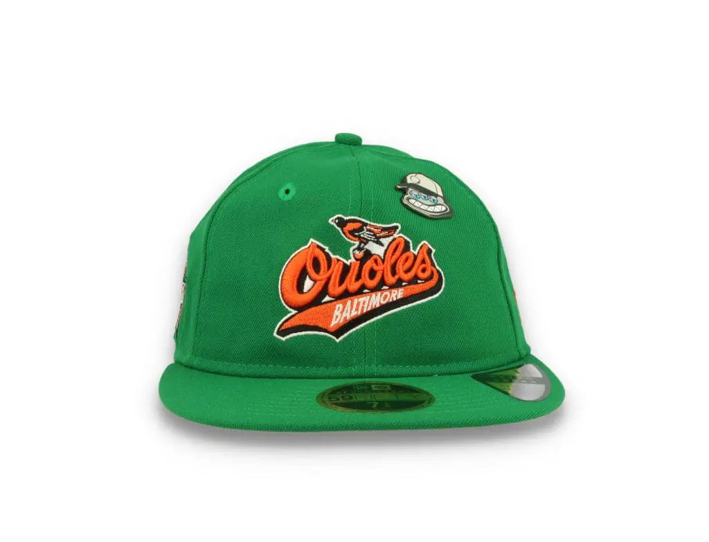 59FIFTY MLB Coop Pin Retro Crown Baltimore Orioles Official Team Color - LOKK