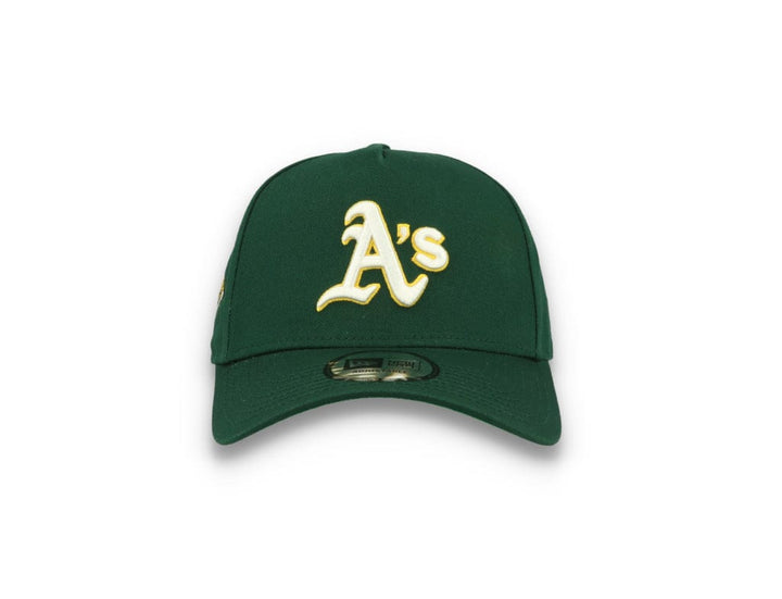 9FORTY Patch A-Frame Oakland Athletics Dark Green - LOKK