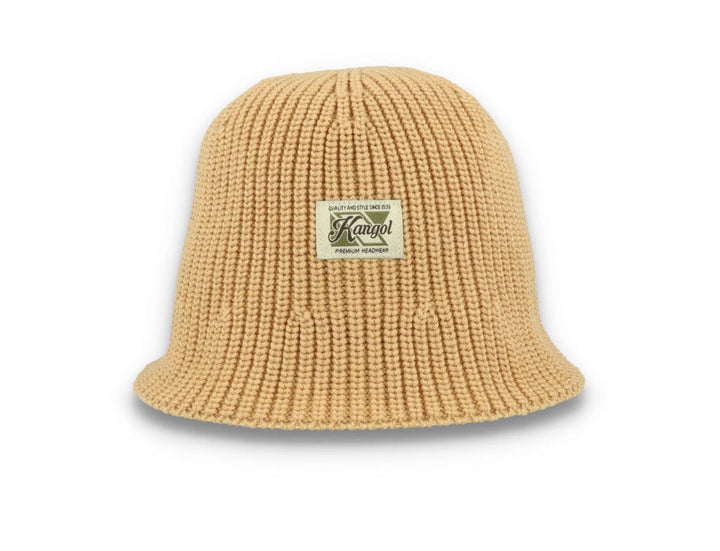 Washed Knit Bucket Oat - LOKK