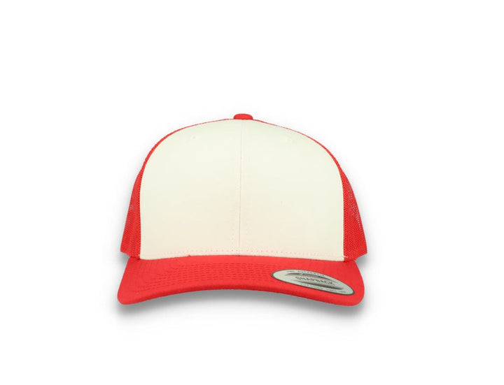 Retro Trucker Red/White/Red Flexfit 6606CF Yupoong