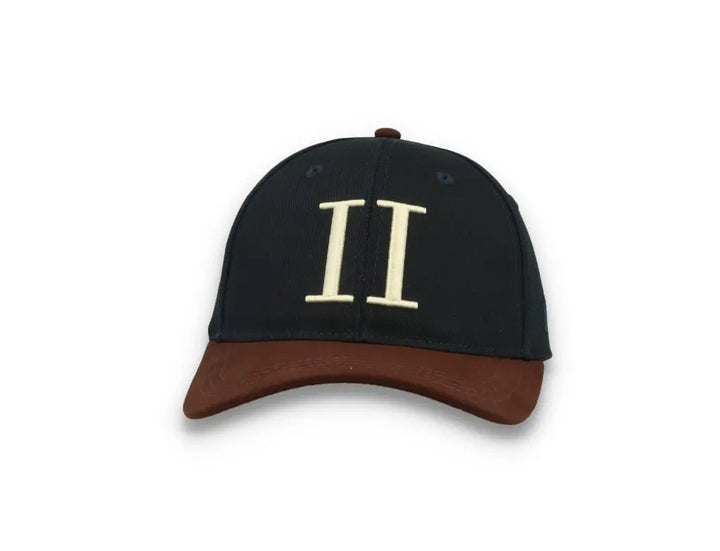 Baseball Cap Suede II Dark Navy/Ebony Brown - LOKK