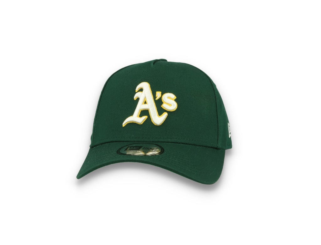 9FORTY Patch A-Frame Oakland Athletics Dark Green - LOKK