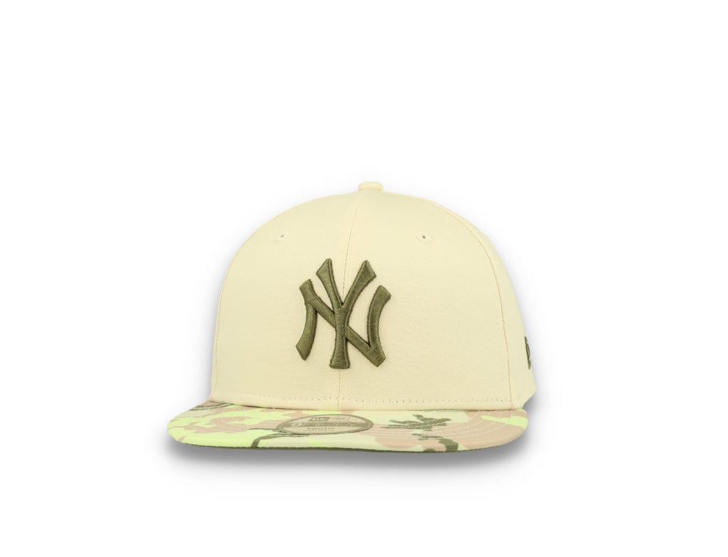 9FIFTY Kids Contrast New York Yankees Light Cream/New Olive