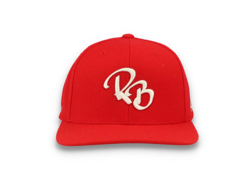 LOKK X RADIO BORGEN Snapback Red/White - LOKK