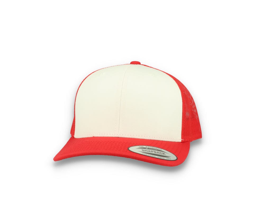 Retro Trucker Red/White/Red Flexfit 6606CF Yupoong