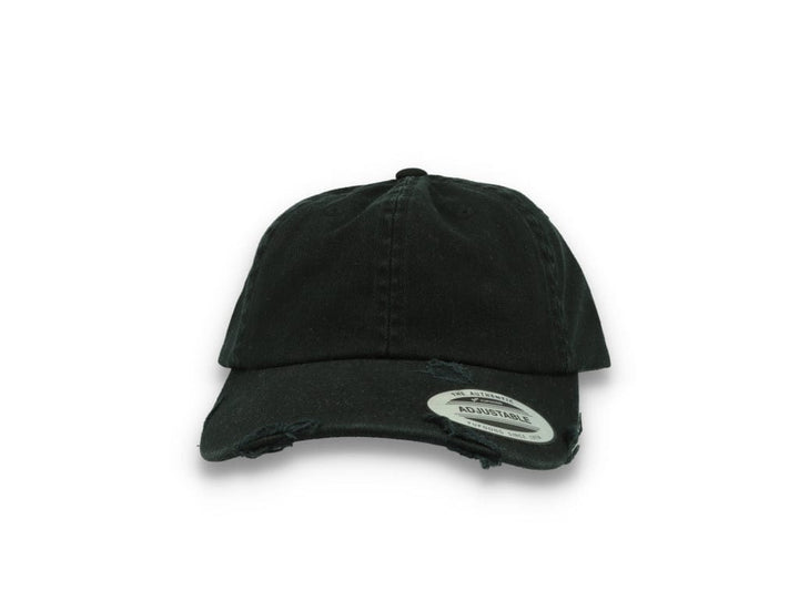 Low Profile Destroyed Cap Black 6245DC - LOKK