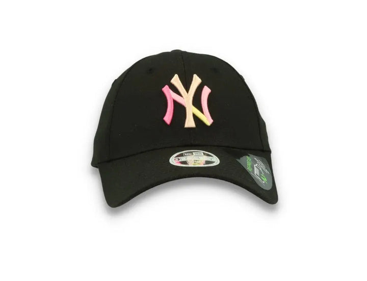 9FORTY Womens Block Logo New York Yankees Black - LOKK