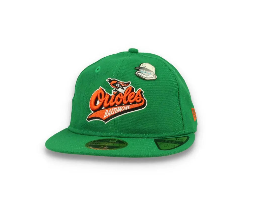 59FIFTY MLB Coop Pin Retro Crown Baltimore Orioles Official Team Color - LOKK