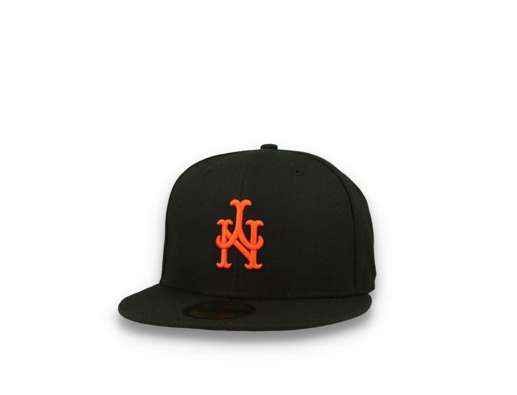 59FIFTY Upside Down All Over Print NY Mets Black