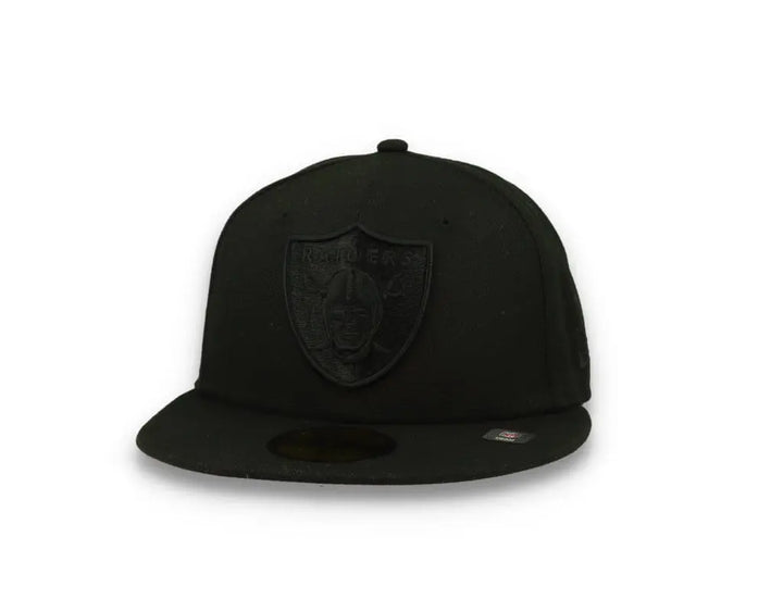 59FIFTY Black On Black NFL Essential Las Vegas Raiders New Era