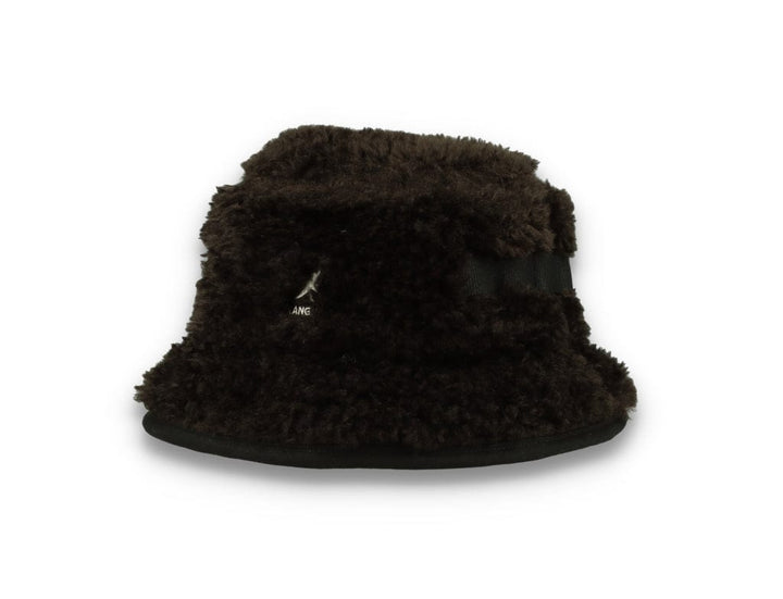 Faux Shearling Utility Bucket Black - LOKK