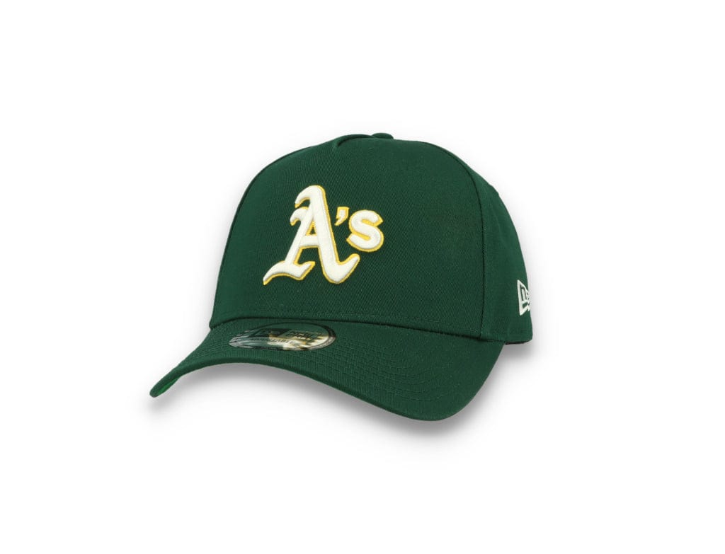9FORTY Patch A-Frame Oakland Athletics Dark Green - LOKK