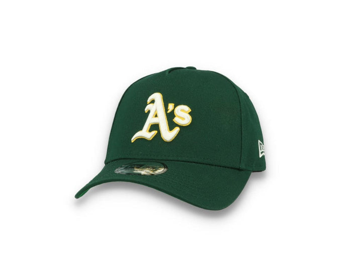 9FORTY Patch A-Frame Oakland Athletics Dark Green - LOKK