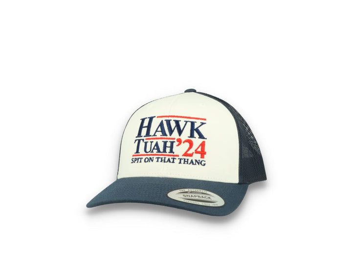 Hawk Tuah 24 - 6606 Retro Trucker Cap Navy/White/Navy