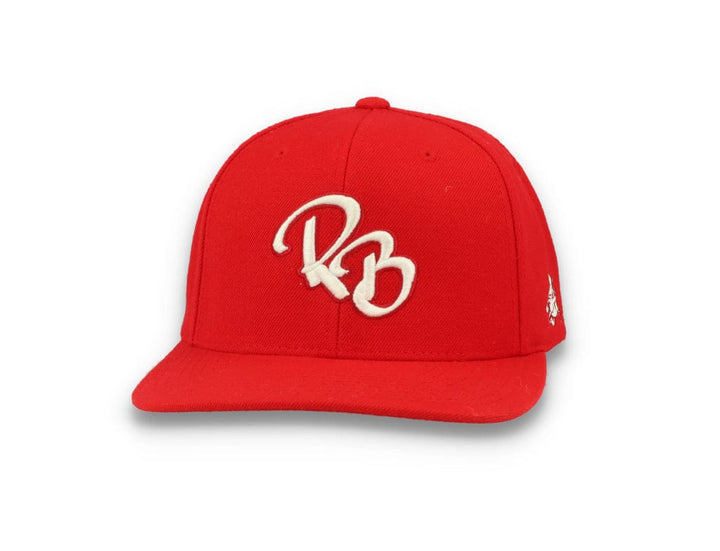 LOKK X RADIO BORGEN Snapback Red/White - LOKK