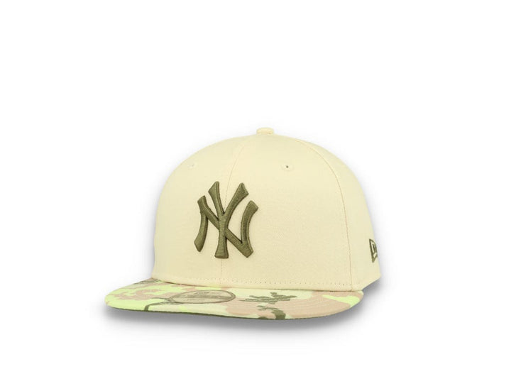 9FIFTY Kids Contrast New York Yankees Light Cream/New Olive