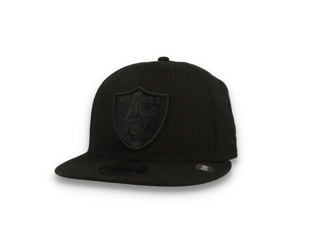 9FIFTY Nos NFL Black On Black Las Vegas Raiders - LOKK
