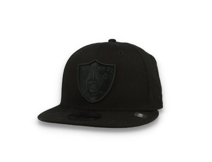 9FIFTY Nos NFL Black On Black Las Vegas Raiders - LOKK