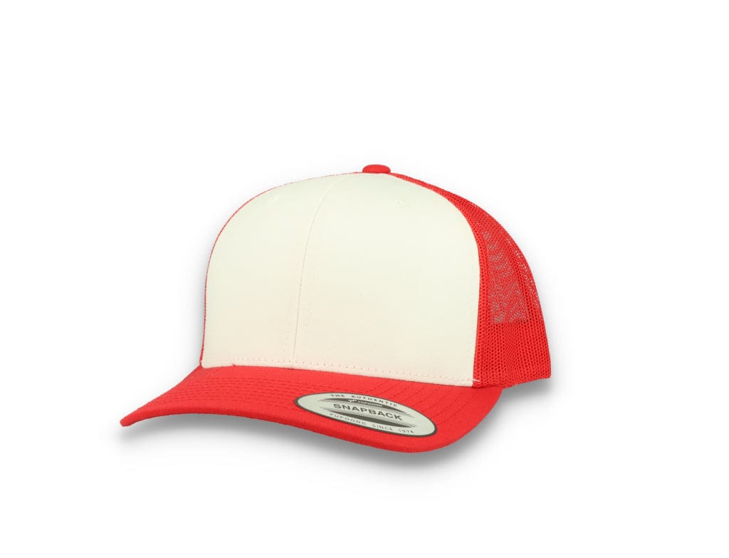 Retro Trucker Red/White/Red Flexfit 6606CF Yupoong