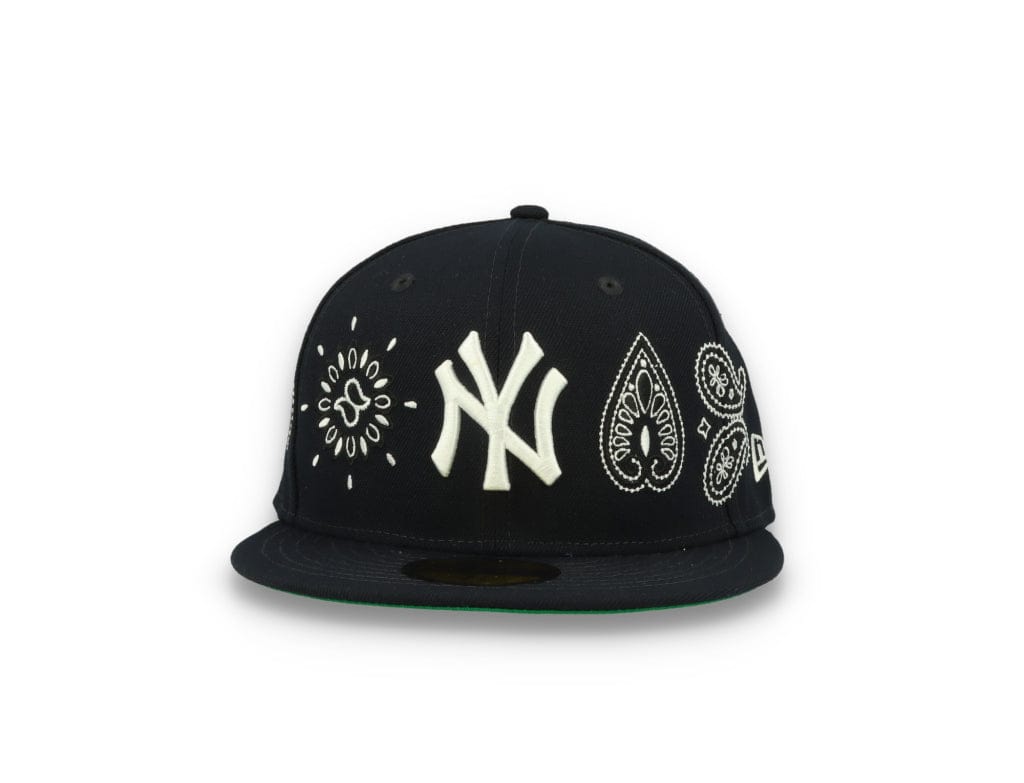 59FIFTY MLB All Over Print Paisley New York Yankees Team/White