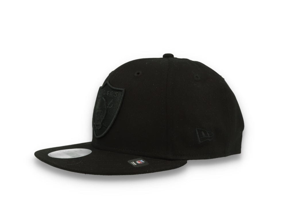 9FIFTY Nos NFL Black On Black Las Vegas Raiders - LOKK