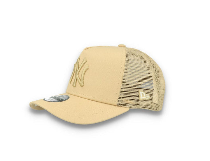 Kids Tonal Mesh Trucker New York Yankees  Beige - LOKK