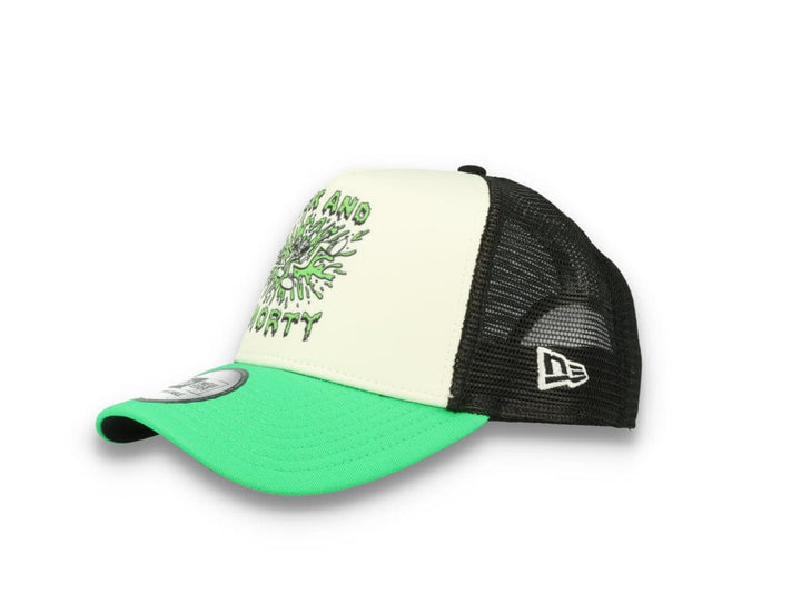 Character Trucker Rick and Morty Black/White/Green Blue New Era