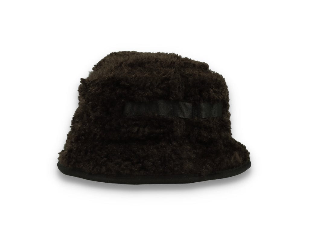 Faux Shearling Utility Bucket Black - LOKK