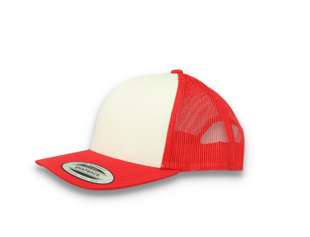 Retro Trucker Red/White/Red Flexfit 6606CF Yupoong