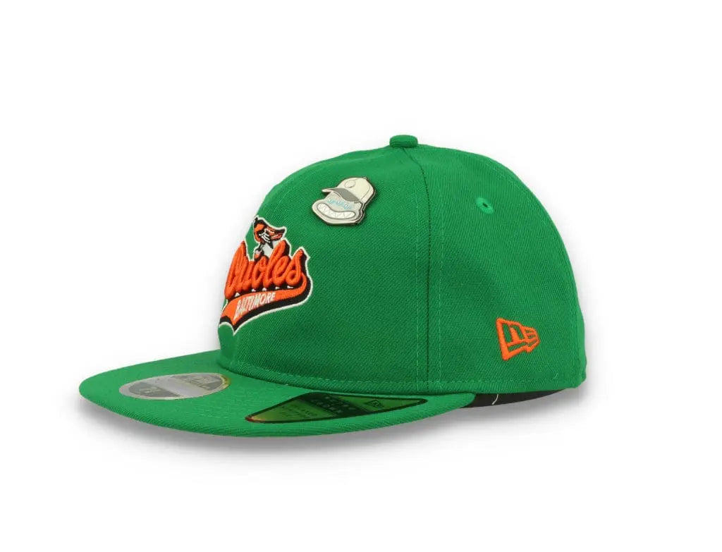 59FIFTY MLB Coop Pin Retro Crown Baltimore Orioles Official Team Color - LOKK