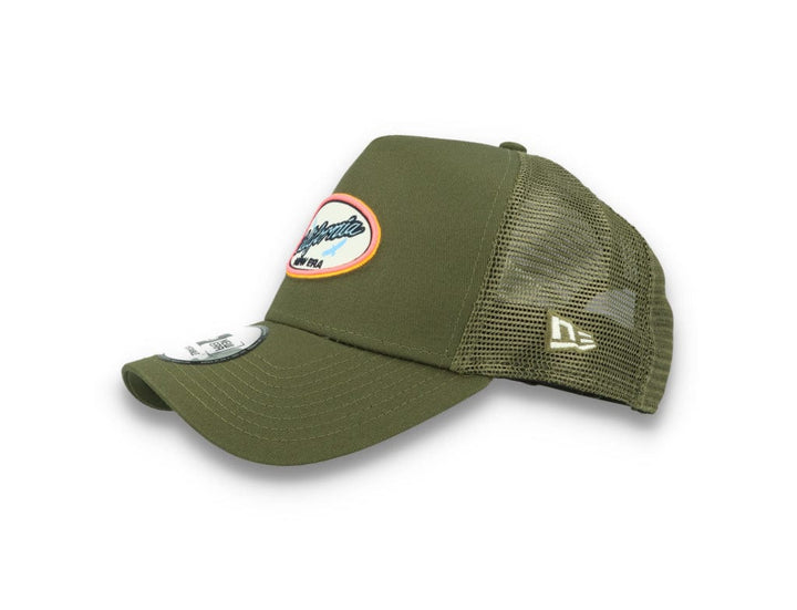 Oval State Trucker New Era Green - LOKK