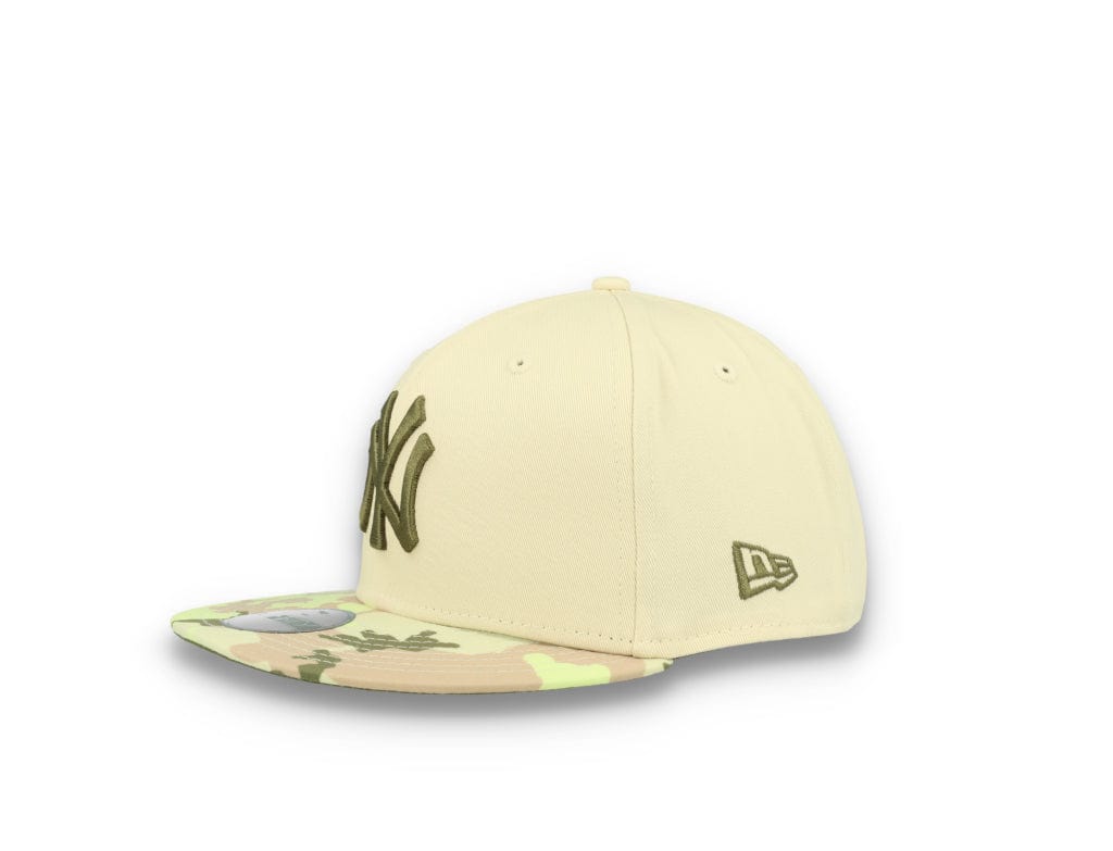 9FIFTY Kids Contrast New York Yankees Light Cream/New Olive