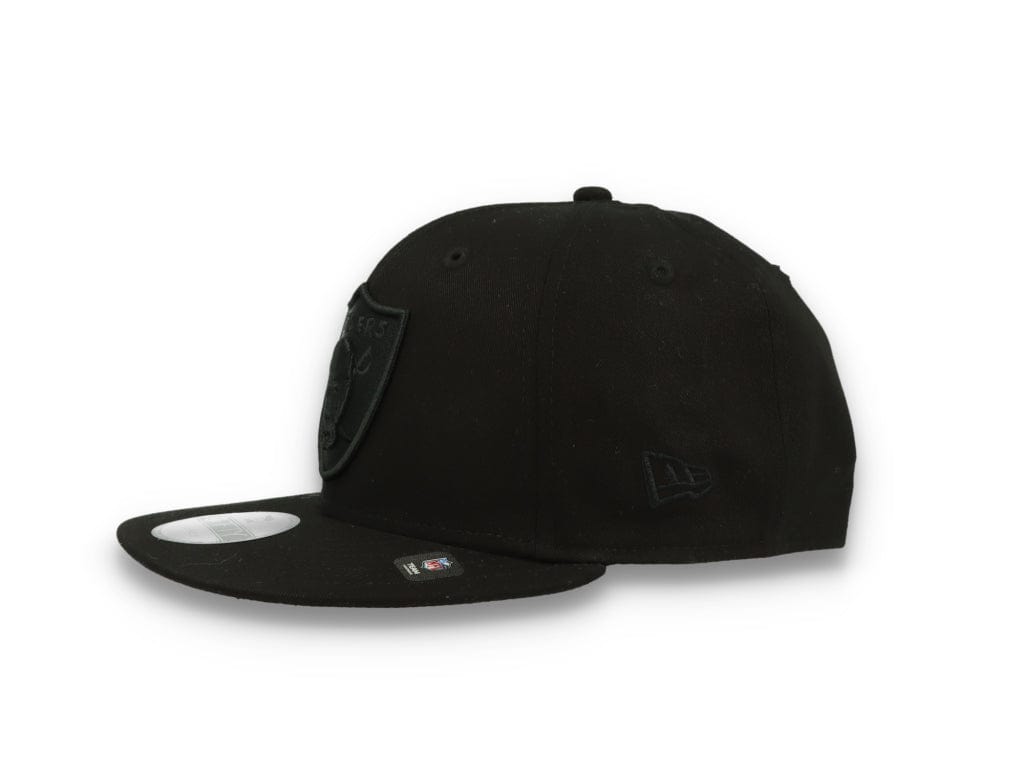 9FIFTY Nos NFL Black On Black Las Vegas Raiders - LOKK
