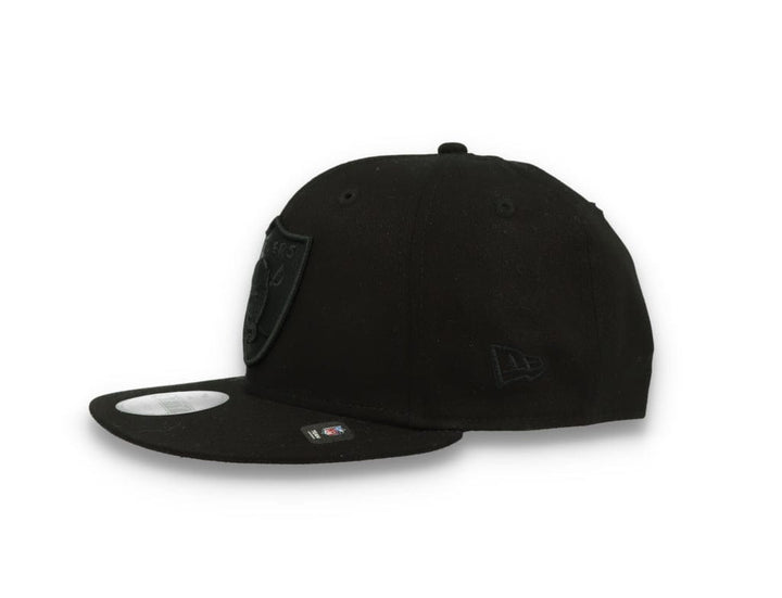 9FIFTY Nos NFL Black On Black Las Vegas Raiders - LOKK