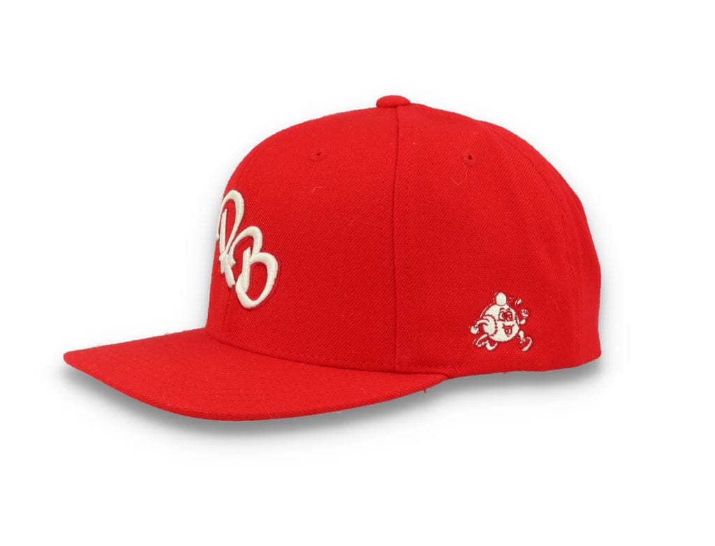 LOKK X RADIO BORGEN Snapback Red/White - LOKK