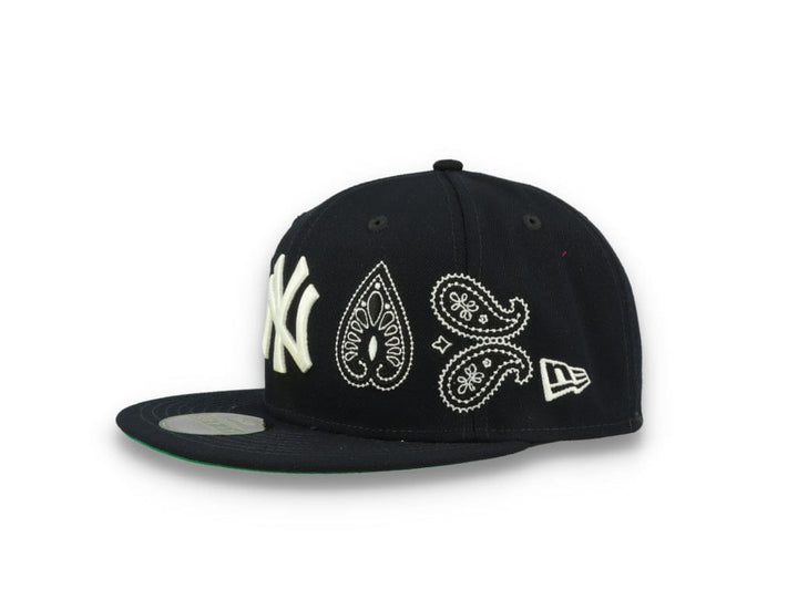 59FIFTY MLB All Over Print Paisley New York Yankees Team/White - LOKK