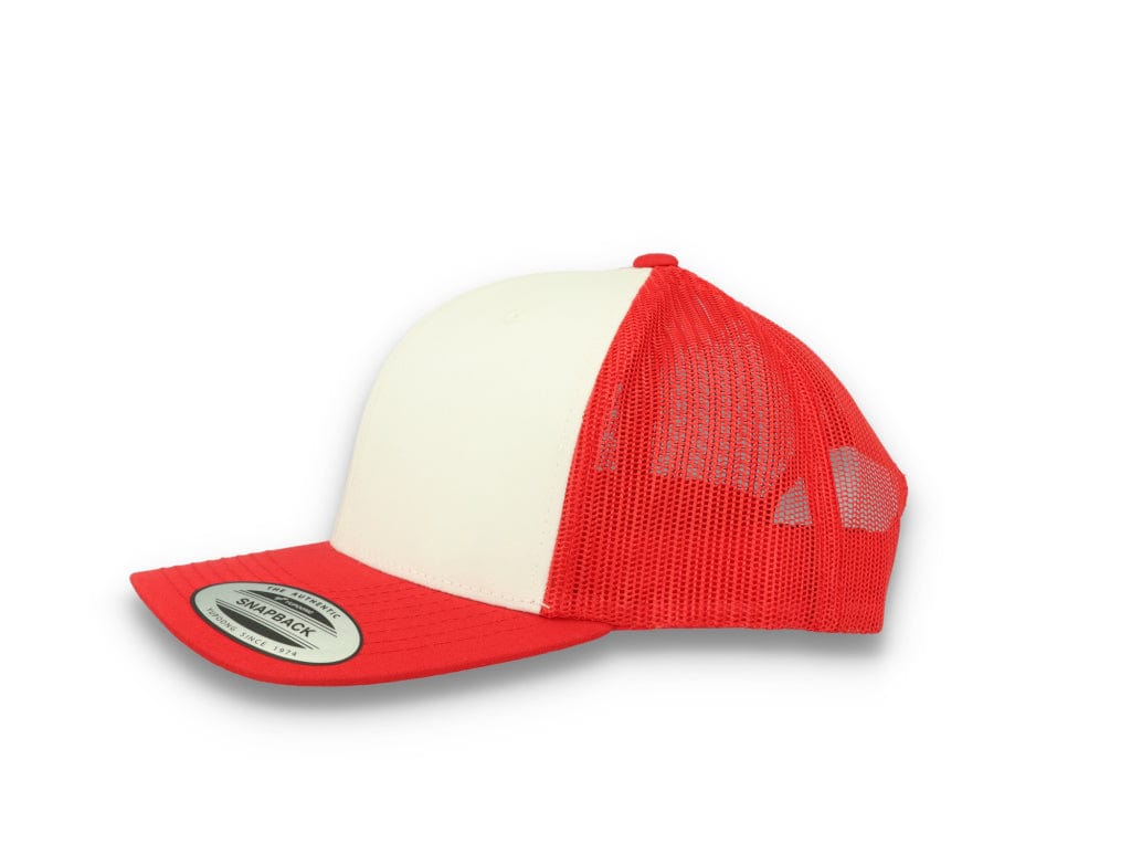 Retro Trucker Red/White/Red Flexfit 6606CF Yupoong