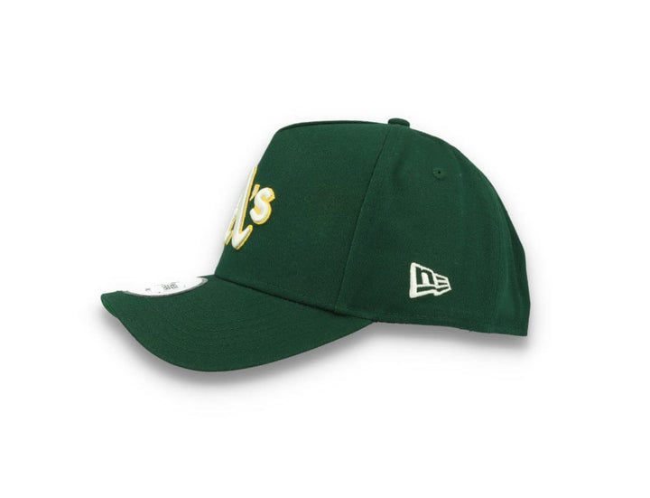 9FORTY Patch A-Frame Oakland Athletics Dark Green - LOKK