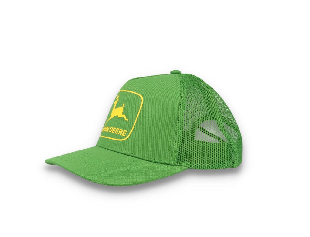 Trucker Cap John Deere Cotton Twill/Mesh Green/Yellow - LOKK