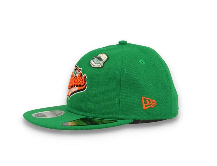 59FIFTY MLB Coop Pin Retro Crown Baltimore Orioles Official Team Color - LOKK