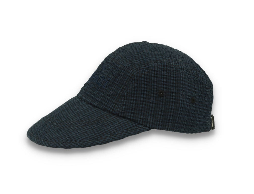 O.G. Seersucker Canyon Cap Royal Blue Garment Dyed - LOKK