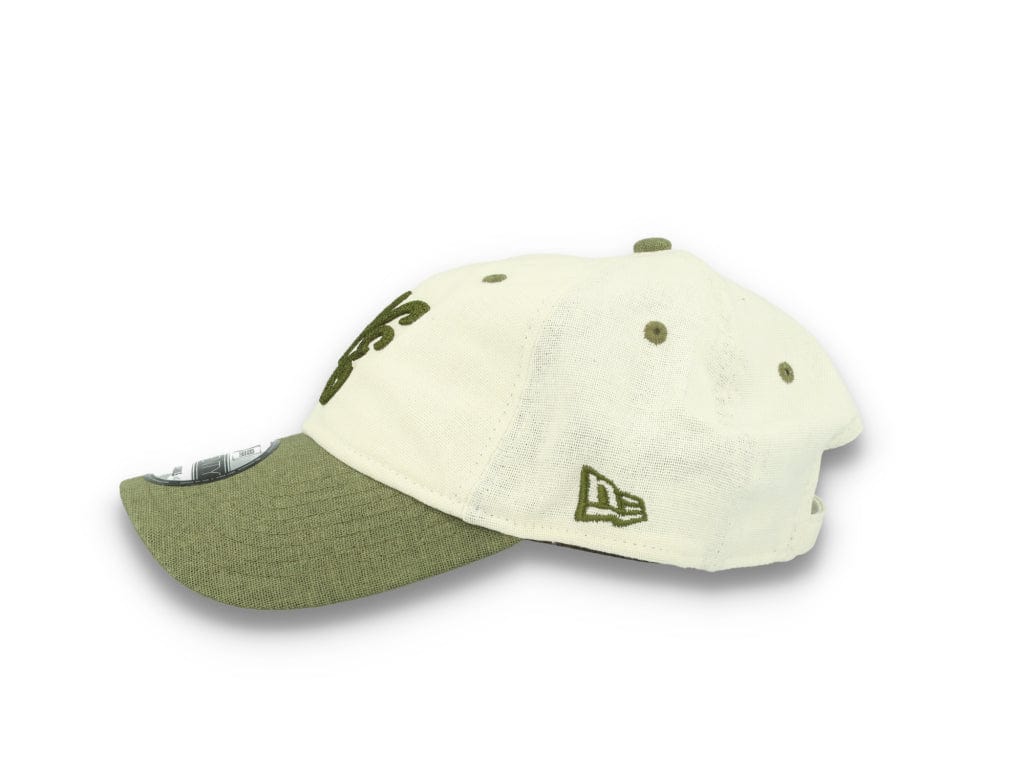9TWENTY Linen Script New Era White New Era