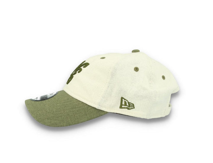 9TWENTY Linen Script New Era White New Era