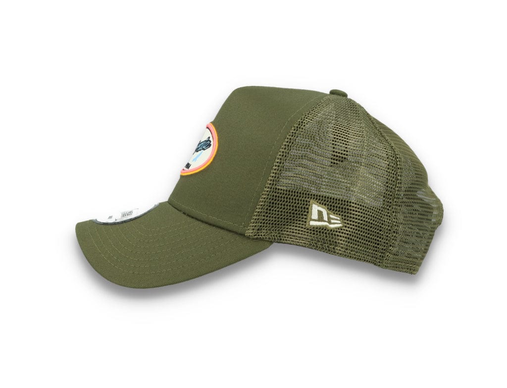 Oval State Trucker New Era Green - LOKK