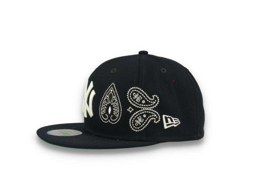 59FIFTY MLB All Over Print Paisley New York Yankees Team/White - LOKK