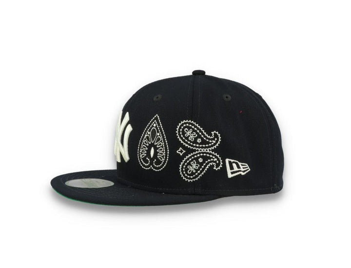 59FIFTY MLB All Over Print Paisley New York Yankees Team/White - LOKK