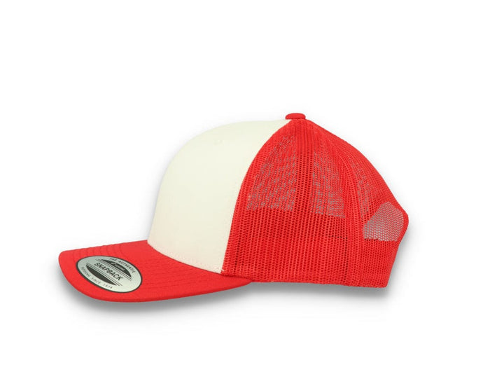 Retro Trucker Red/White/Red Flexfit 6606CF Yupoong