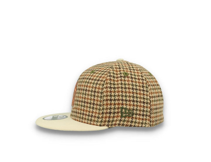 59FIFTY Houndstooth New York Yankees Open Market Tan