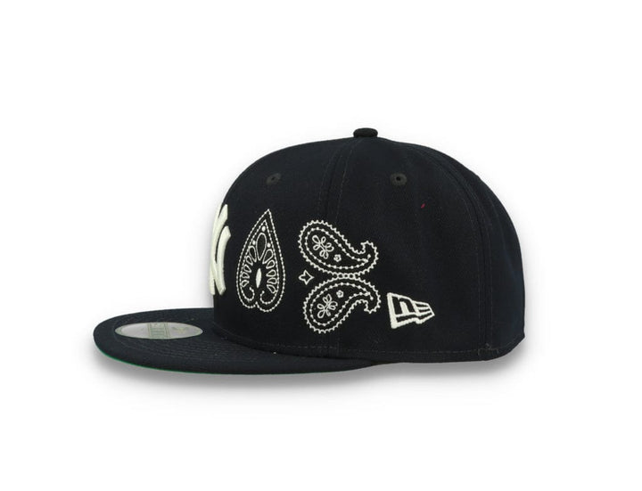 59FIFTY MLB All Over Print Paisley New York Yankees Team/White - LOKK